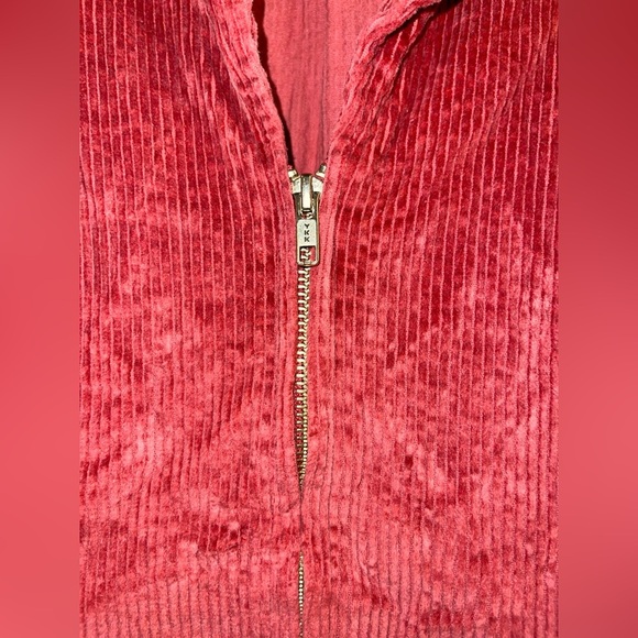 Show Me Your MuMu Red Corduroy dress - Picture 6 of 14